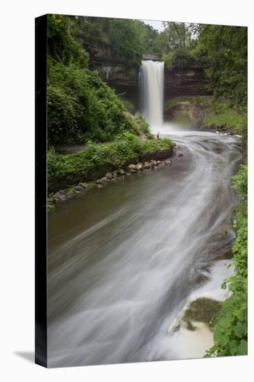 USA, Minnesota, Minneapolis, Minnehaha Regional Park, Minnehaha Falls-Peter Hawkins-Stretched Canvas