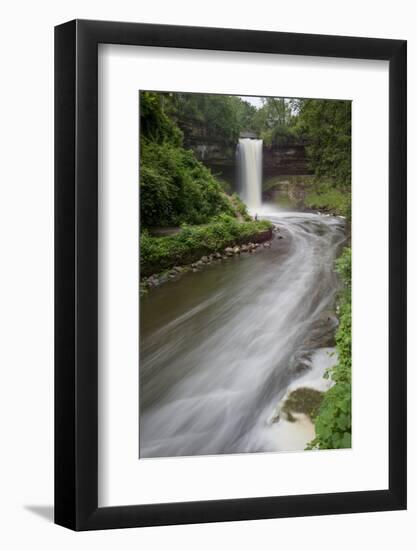 USA, Minnesota, Minneapolis, Minnehaha Regional Park, Minnehaha Falls-Peter Hawkins-Framed Photographic Print