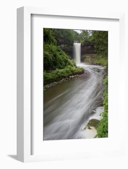 USA, Minnesota, Minneapolis, Minnehaha Regional Park, Minnehaha Falls-Peter Hawkins-Framed Photographic Print