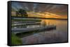 USA, Minnesota, Walker, Leech Lake-Peter Hawkins-Framed Stretched Canvas