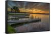 USA, Minnesota, Walker, Leech Lake-Peter Hawkins-Framed Stretched Canvas