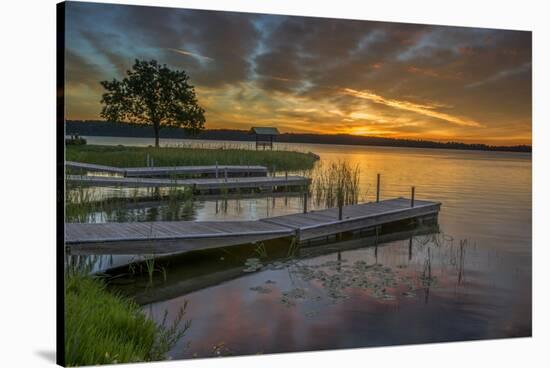 USA, Minnesota, Walker, Leech Lake-Peter Hawkins-Stretched Canvas