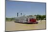 USA, Mississippi, Vicksburg. American Queen cruise paddlewheel boat.-Cindy Miller Hopkins-Mounted Photographic Print
