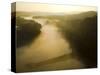 USA, Missouri, Ozarks Near Branson, Lake Taneycomo Below Table Rock Dam-Alan Copson-Stretched Canvas