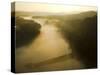 USA, Missouri, Ozarks Near Branson, Lake Taneycomo Below Table Rock Dam-Alan Copson-Stretched Canvas