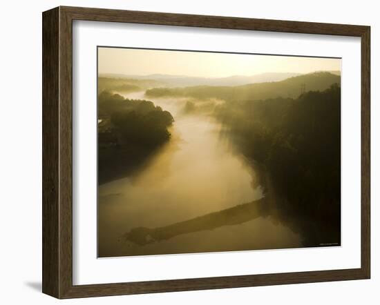 USA, Missouri, Ozarks Near Branson, Lake Taneycomo Below Table Rock Dam-Alan Copson-Framed Photographic Print