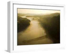 USA, Missouri, Ozarks Near Branson, Lake Taneycomo Below Table Rock Dam-Alan Copson-Framed Photographic Print