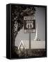 USA, Missouri, Route 66, Buckhorn, Historic Route 66 Sign-Alan Copson-Framed Stretched Canvas