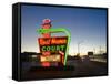 USA, Missouri, Route 66, Springfield, Rest Haven Court Motel-Alan Copson-Framed Stretched Canvas