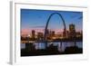 Usa, Missouri, St.Louis, Mississippi River, Route 66, Along the Shores of East St.Louis-Christian Heeb-Framed Photographic Print