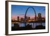 Usa, Missouri, St.Louis, Mississippi River, Route 66, Along the Shores of East St.Louis-Christian Heeb-Framed Photographic Print
