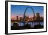 Usa, Missouri, St.Louis, Mississippi River, Route 66, Along the Shores of East St.Louis-Christian Heeb-Framed Photographic Print