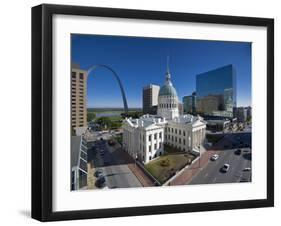 USA, Missouri, St. Louis, Old Courthouse-Alan Copson-Framed Photographic Print