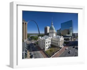 USA, Missouri, St. Louis, Old Courthouse-Alan Copson-Framed Photographic Print