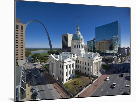 USA, Missouri, St. Louis, Old Courthouse-Alan Copson-Mounted Photographic Print