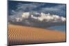 USA, Mojave Trails National Monument, California. Windblown sand dune and clouds.-Judith Zimmerman-Mounted Photographic Print