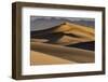 USA, Mojave Trails National Monument, California. Windblown sand dunes and mountains.-Judith Zimmerman-Framed Photographic Print