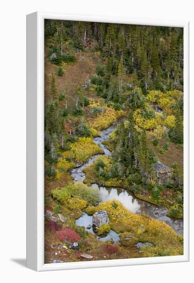 USA, Montana. Autumn in Glacier National Park.-Judith Zimmerman-Framed Photographic Print