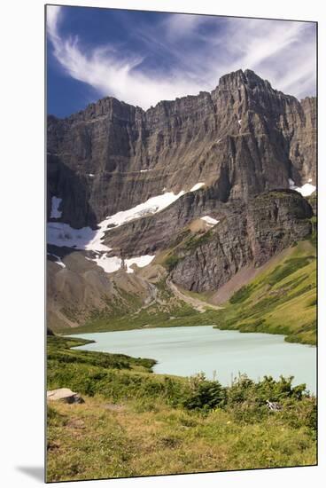 USA, Montana, Glacier Glacial Melt in Cracker Lake-Trish Drury-Mounted Premium Photographic Print