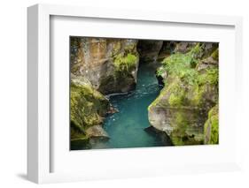 USA, Montana, Glacier National Park. Avalanche Creek-Rona Schwarz-Framed Photographic Print