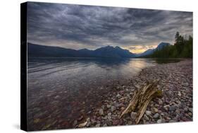 USA, Montana, Glacier National Park, Lake Macdonald-Rona Schwarz-Stretched Canvas