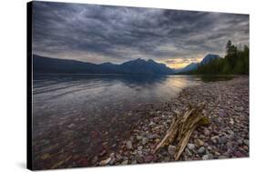 USA, Montana, Glacier National Park, Lake Macdonald-Rona Schwarz-Stretched Canvas