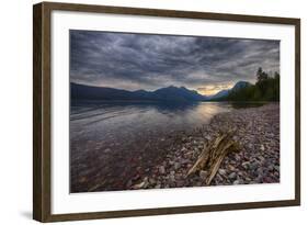 USA, Montana, Glacier National Park, Lake Macdonald-Rona Schwarz-Framed Photographic Print