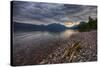 USA, Montana, Glacier National Park, Lake Macdonald-Rona Schwarz-Stretched Canvas