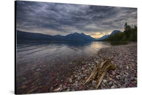 USA, Montana, Glacier National Park, Lake Macdonald-Rona Schwarz-Stretched Canvas