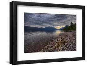 USA, Montana, Glacier National Park, Lake Macdonald-Rona Schwarz-Framed Photographic Print