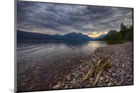 USA, Montana, Glacier National Park, Lake Macdonald-Rona Schwarz-Mounted Photographic Print