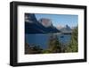 USA, Montana, Glacier National Park. Landscape with St. Mary Lake and mountains.-Jaynes Gallery-Framed Photographic Print