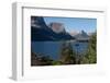 USA, Montana, Glacier National Park. Landscape with St. Mary Lake and mountains.-Jaynes Gallery-Framed Photographic Print