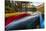 USA, Montana, Glacier National Park. Two Medicine Lake with Canoes in Foreground-Rona Schwarz-Stretched Canvas