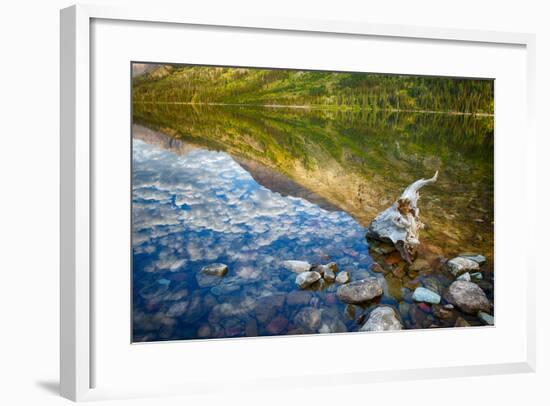 USA, Montana, Glacier National Park, Two Medicine Lake-Rona Schwarz-Framed Photographic Print