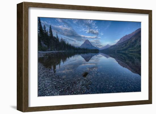 USA, Montana, Glacier National Park, Two Medicine Lake-Rona Schwarz-Framed Photographic Print