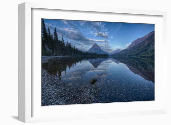 USA, Montana, Glacier National Park, Two Medicine Lake-Rona Schwarz-Framed Photographic Print