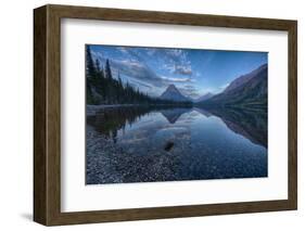 USA, Montana, Glacier National Park, Two Medicine Lake-Rona Schwarz-Framed Photographic Print