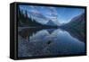 USA, Montana, Glacier National Park, Two Medicine Lake-Rona Schwarz-Framed Stretched Canvas