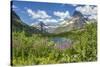 USA, Montana, Glacier National Park. USA, Montana, Glacier National Park, Grinnell Point, Swiftcurr-Jaynes Gallery-Stretched Canvas