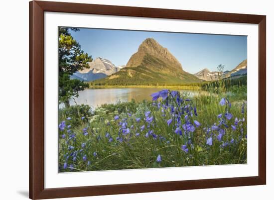 USA, Montana, Glacier National Park. USA, Montana, Glacier National Park, Swiftcurrent Lake, Grinne-Jaynes Gallery-Framed Photographic Print