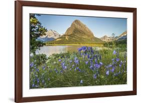 USA, Montana, Glacier National Park. USA, Montana, Glacier National Park, Swiftcurrent Lake, Grinne-Jaynes Gallery-Framed Photographic Print