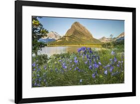 USA, Montana, Glacier National Park. USA, Montana, Glacier National Park, Swiftcurrent Lake, Grinne-Jaynes Gallery-Framed Photographic Print
