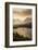 USA, Montana, Glacier NP. Sunrise pierces clouds over St. Mary Lake.-Don Grall-Framed Photographic Print