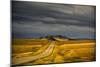 USA, Montana. Highway En Route to Helena from Glacier National Park on Stormy Day-Rona Schwarz-Mounted Photographic Print