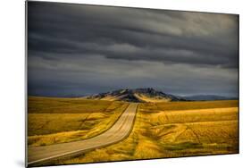 USA, Montana. Highway En Route to Helena from Glacier National Park on Stormy Day-Rona Schwarz-Mounted Photographic Print