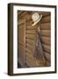 USA, Montana, Livingston, cowboy hat and chaps hanging on barn wall.-Merrill Images-Framed Photographic Print