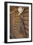 USA, Montana, Livingston, cowboy hat and chaps hanging on barn wall.-Merrill Images-Framed Premium Photographic Print