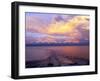 USA, Montana. Sunset over Flathead Lake.-Steve Terrill-Framed Premium Photographic Print