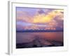 USA, Montana. Sunset over Flathead Lake.-Steve Terrill-Framed Photographic Print